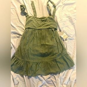 Altar’d state small green mini dress